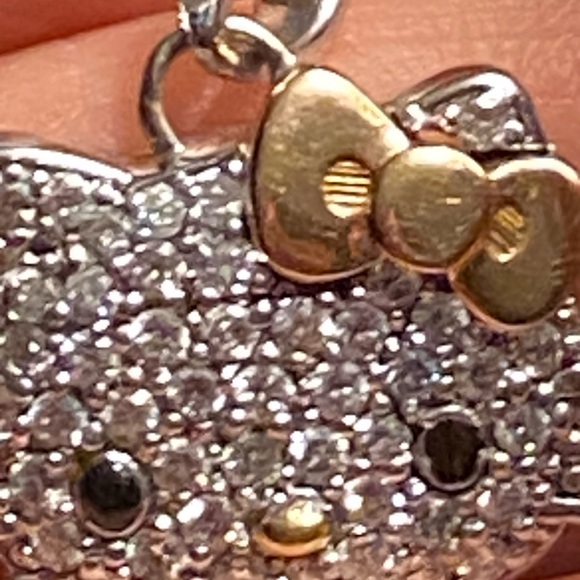 Kimora lee Simmons diamond hello Kitty pendant 18k - Picture 7 of 8